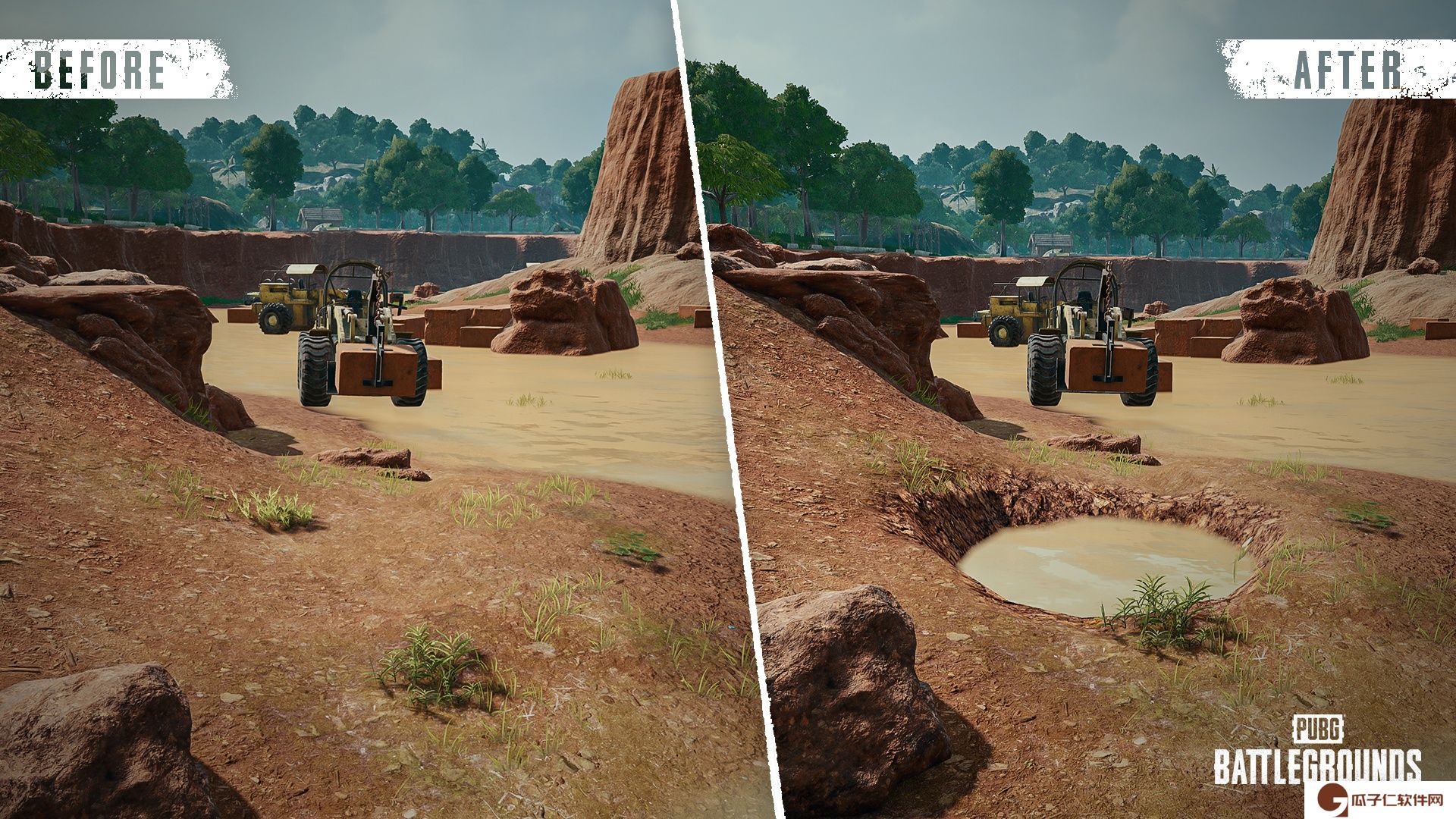 PUBG 34.1版本更新,添加新街机模式“1对1竞技场”