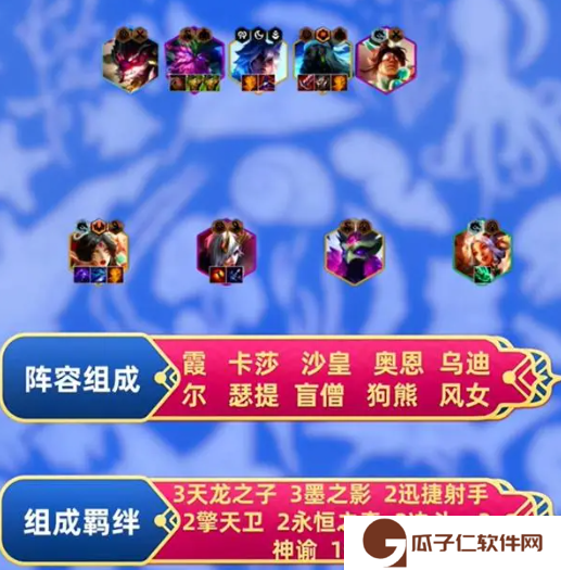 金铲铲s11什么阵容好上分 金铲铲之战s11最强阵容推荐