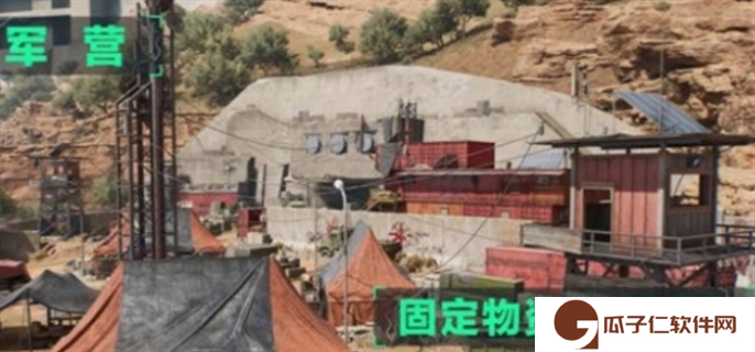 三角洲行动零号大坝物资位置分布图图二